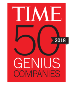 TIME Magazine 50 Genius Companies 2018 TIME Magazine 50 Genius Companies 2018